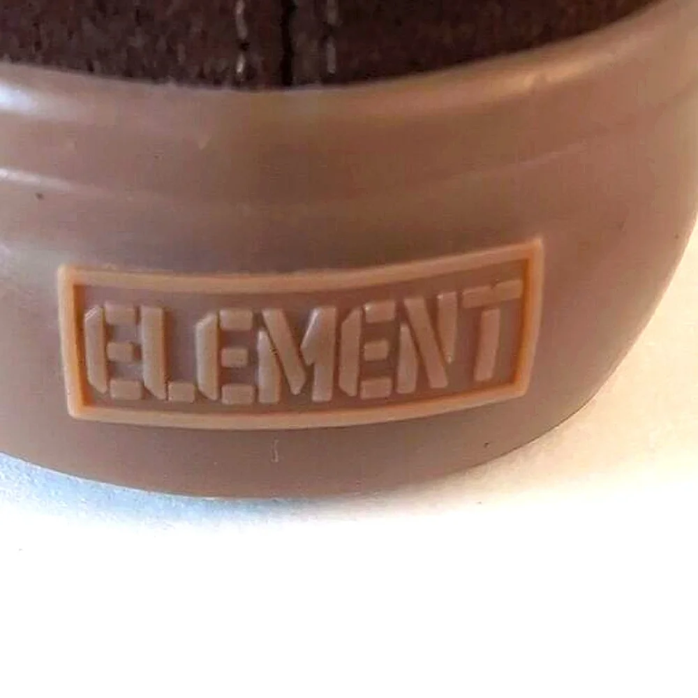 Element Unisex Brown Sneakers Skate Style Size 7 - Picture 6 of 11
